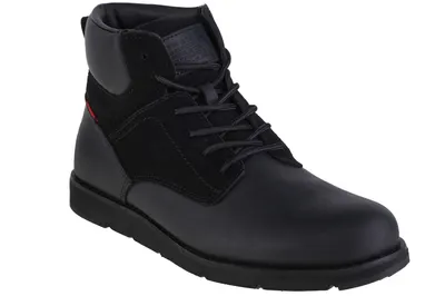 Cizme Levi's din piele neagră Jax Plus