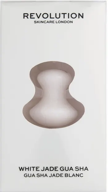 Revolution Skincare Maser facial Gua sha, jad alb