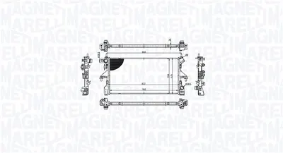 Radiator racire motor potrivit FIAT DUCATO 2.0D 06.11