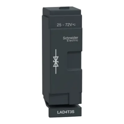 Modul supresor, TeSys Deca, dioda limitatoare de varf bidirectionala, 25 ... 72 V AC/DC