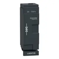 Modul supresor, TeSys Deca, dioda limitatoare de varf bidirectionala, 25 ... 72 V AC/DC