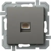 Logiq Priza Date 1P RJ45 CAT5e Titan, TEM Modul TEM-KQ37TIXO-U