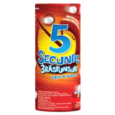 5 Secunde - 3 Raspunsuri, editia de buzunar, joc de petrecere, lb romana