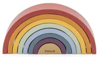 Jucărie pentru copii Viga Toys PolarB - Curcubeu Montessori, 8 piese