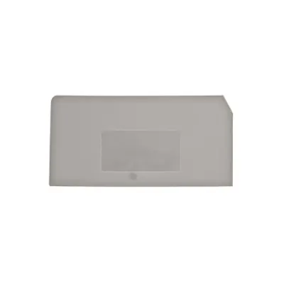 Element terminal pentru cleme tip ASK 2 S, gri
