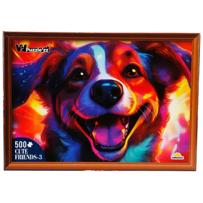 Puzzle Witty Puzzlezz, Caine, 500 piese