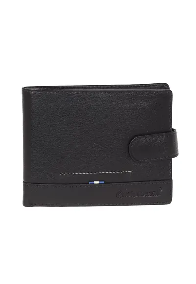 Portofel - Barbati - Piele Naturala - RFID* Secure - MN 112 - Negru