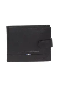 Portofel - Barbati - Piele Naturala - RFID* Secure - MN 112 - Negru