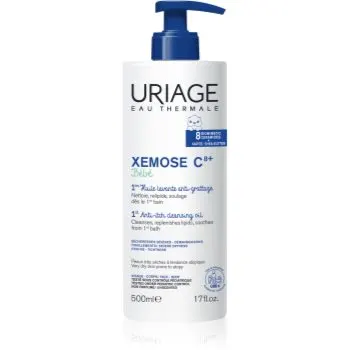 Uriage Xemose C8+ Bébé ulei calmant pentru curatare pentru piele uscata spre atopica