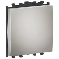 Intrerupator cap scara 2 module Schneider Easy Styl LMR0124004, argintiu