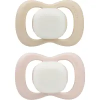 B.Box Glow 0-6m suzetă Blush/Latte 2 buc
