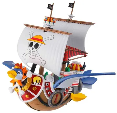 Model asamblat Bandai Animation: One Piece - Thousand Sunny Flying, 12 cm