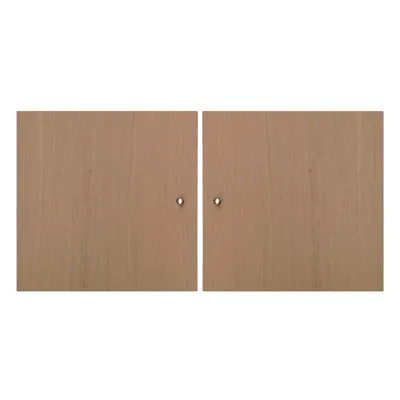 Ușă cu aspect de stejar pentru sistemul de rafturi modulare 2 buc 32x33 cm Mistral Kubus - Hammel Furniture