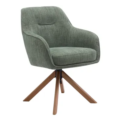Set de scaune de sufragerie verde 2 buc. tapițat Avola – Unique Furniture