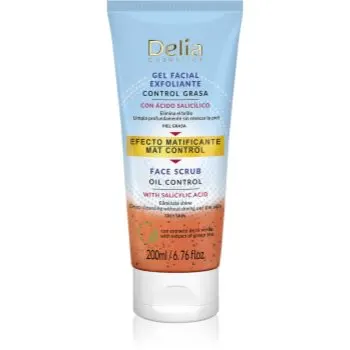 Delia Cosmetics Oil Control exfoliant facial cu acid salicilic