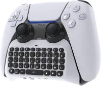 Tastatura Wireless Timebox, Gamepad Chatpad, Bluetooth 3, 5MM, Ergonomic, Alb - Default Title