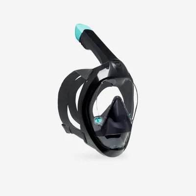 Mască snorkeling scufundări Easybreath 900 Negru