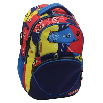 Rucsac Zipper Cube, 43x29x22 cm, Abstract, 2025, Herlitz