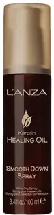 Lanza Keratin Healing Oil Fixativ de păr pentru netezire Smooth Down, 100 ml