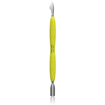 Staleks Uniq Gummy Yellow Un instrument pentru împingerea și îndepărtarea cuticulă de unghii 1 buc