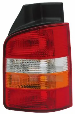 Stop tripla lampa spate dreapta (Semnalizator portocaliu, culoare sticla: rosu) VW TRANSPORTER BUS CAROSERIE 2003-2009