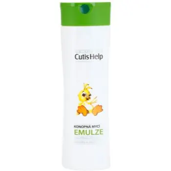 CutisHelp Mimi lotiune pentru curatare cu extract de canepa pentru nou-nascuti si copii