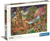 Puzzle Clementoni din 1500 piese - Grădina fanteziilor pădurii