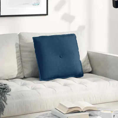 vidaXL Perna pentru spate albastru 50 x 19 x 45 cm țesătură