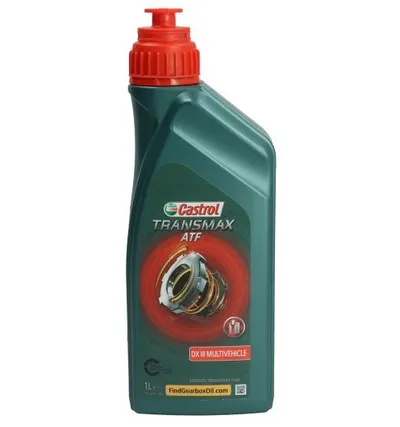Ulei transmisie automata CASTROL TRANSMAX ATF DX III MULTIVEHICLE 15D675, volum 1 litru, semi sintetic 1L