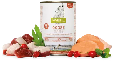 Hrana umeda, Isegrim Dog Adult Goose, 800 g