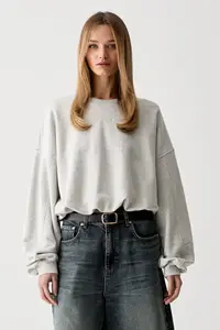 Gestuz hanorac oversized pentru femei, cu bumbac GZkahla