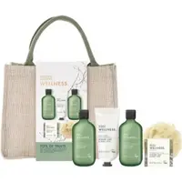 Baylis & Harding Wellness. Energise set cadou geanta de cosmetice Ginger, Lime & Basil Leaf