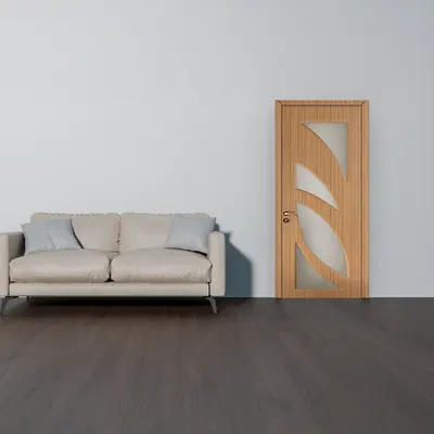 Usa de interior din lemn Trend cu geam RA-104 2000/600 Stejar auriu