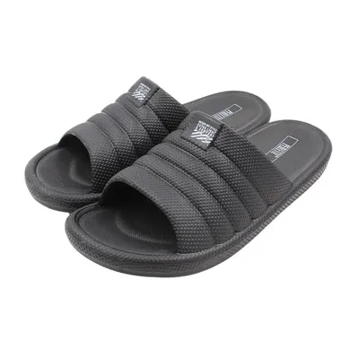 Papuci confortabili și rezistenți, pentru bărbați, Perletti, negru