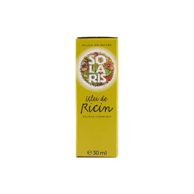 Ulei de ricin, 30ml, Solaris