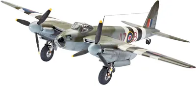 Model pentru asamblare de avion militar Revell - Mosquito Mk. IV (04758)
