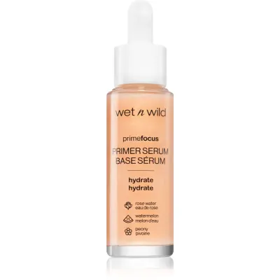 Wet n Wild PrimeFocus Hydrate Fundatia serului lucios cu efect de hidratare 30 ml