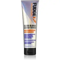 Fudge Clean Blonde Damage Rewind balsam nuanțator pentru par blond