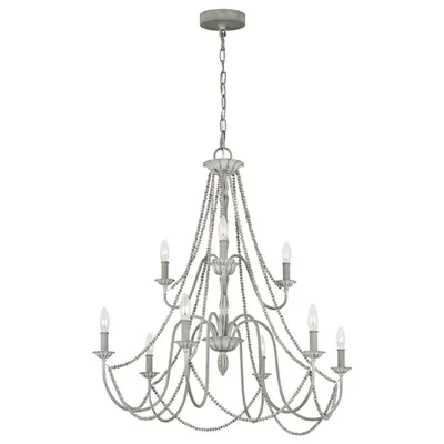Corp de iluminat suspendat, lustra Maryville 9 Light Chandelier