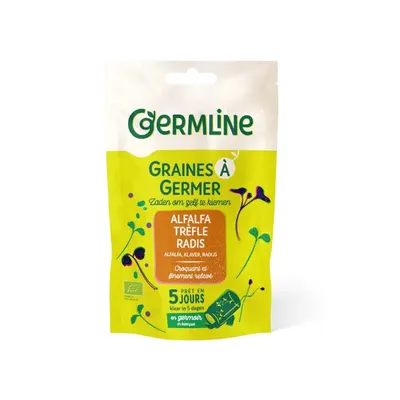 Mix alfalfa, trifoi, ridiche pentru germinat bio 150g Germline
