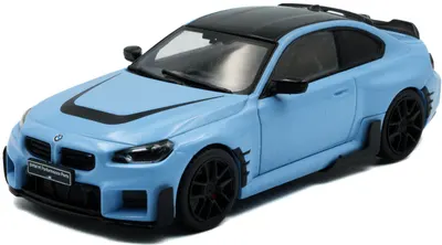 Model de colecție SOLIDO Modern: Mașini - BMW M2 G87 Zandvoort (Blue) (2023) (SOL4314601)
