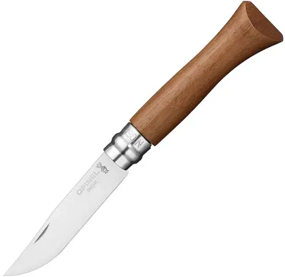 Cuțit pliabil Opinel Luxe - 7 cm, nuc