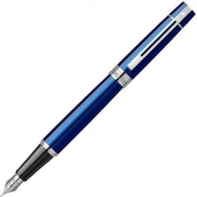 Stilou Sheaffer 300 - Glossy Blue Lacquer/Chrome