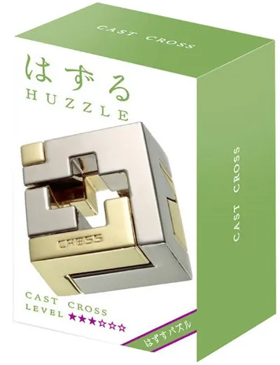 Puzzle logic metalic Hanayama - Cast Puzzle Cross Huzzle