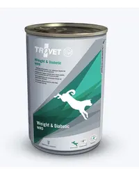 TROVET Weight and Diabetic WRD hrana umeda caini cu diabet 400 g