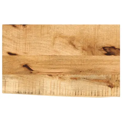 Gossi blat de masa margine naturala, 40x20x2,5 cm, lemn masiv mango