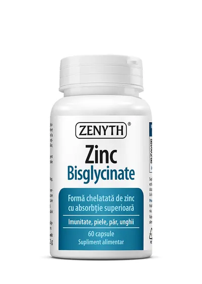 Zinc Bisglycinate, 60 capsule, Zenyth