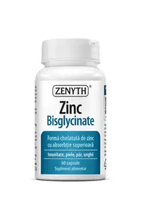 Zinc Bisglycinate, 60 capsule, Zenyth
