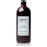 DEPOT NO. 108 DETOXIFYING CHARCOAL SHAMPOO șampon detoxifiant pentru curățare pentru toate tipurile de păr 1000 ml
