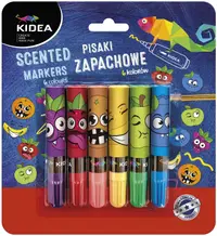 Set markere parfumate Kidea - 6 culori